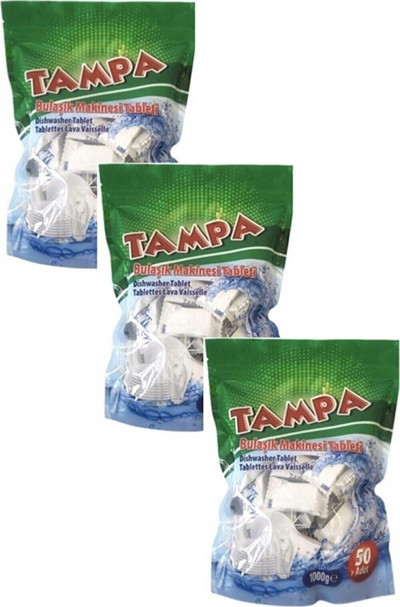 Tampa Bulaşık Makinesi Tableti Hepsi Bir Arada 3 Paket