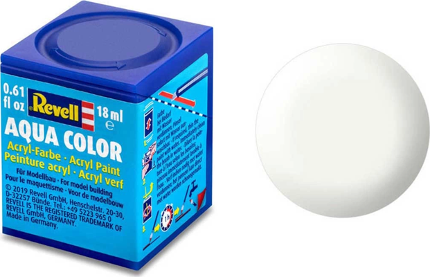 Revell 301 - Aqua Color White - Acrylic Boya- 18 ml Kız Erkek Çocuk Oyuncak Eğitici Oyuncaklar