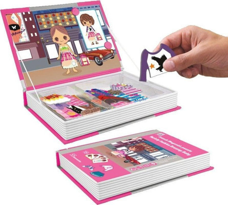 Manyetik Puzzle Kitap 71 Parça Kız Erkek Çocuk Oyuncak Eğitici Oyuncaklar