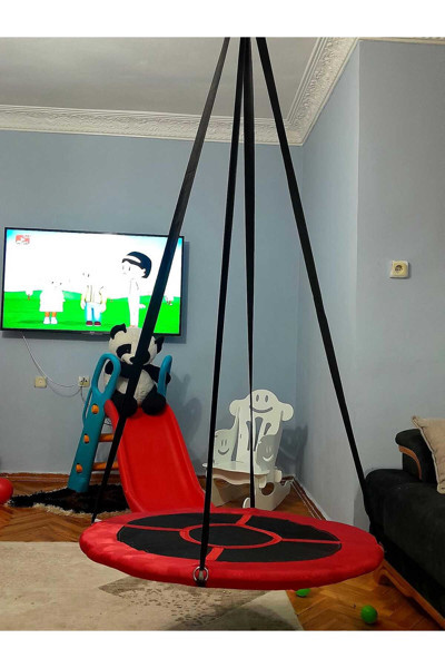 Koza Salıncak 85Cm Büyük Boy Ev Ve Bahçe Salıncağı