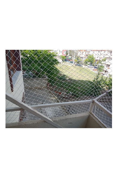 Balkon Kalın Kuş Önleme Filesi Kedi Koruma Ağı Metre 2,50 X 4