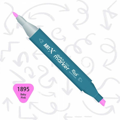 Supertrend Sketch Marker Duo Çift Uçlu Marker Kalem 1895 Baby