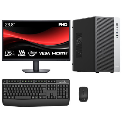 Turbox Tx8188 i5 11400 16GB DDR4 Ram 512GB NVMe SSD 23.8 inç Monitör Masaüstü Ofis Hazır Sistem