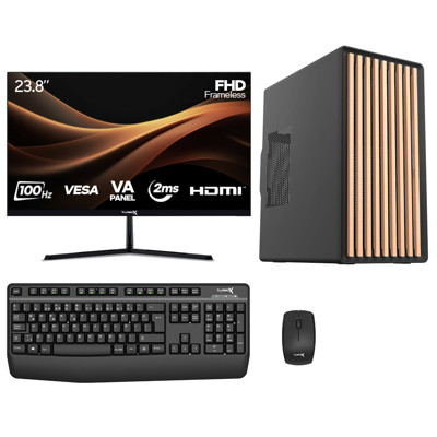Turbox Tx8015 i5 14400 32GB DDR4 Ram 512GB SSD 23.8 inç Monitör Masaüstü Ofis Hazır Sistem