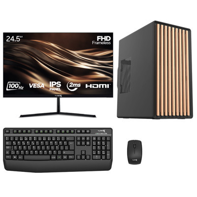 Turbox Tx8094 i7 14700 16GB DDR4 Ram 1TB M.2 NVMe SSD 24.5 inç Monitör Masaüstü Ofis Hazır Sistem