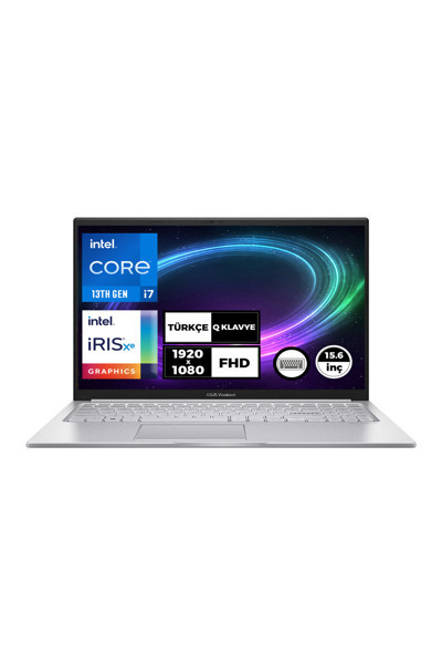 Asus Vivobook 15 İ7-1355U 24Gb 2Tb Ssd 15.6" Fhd Freedos Taşınabilir Bilgisayar X1504Va-Nj412009