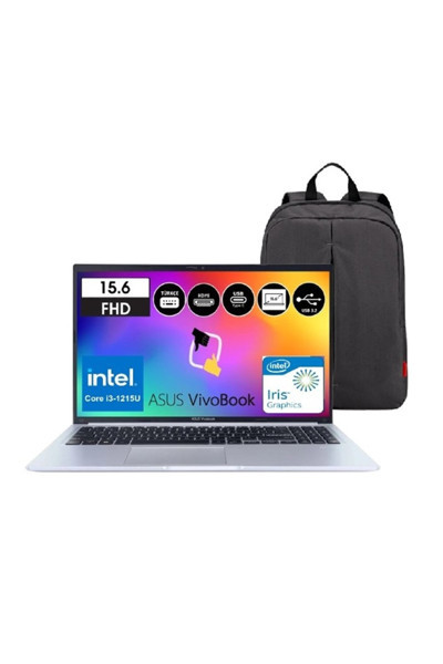 Asus Vivobook 15 F1502Za-Ej1535 Intel I3-1215U 4Gb Ram 1Tb Ssd W11P 15,6" Fhd Snertech Çanta