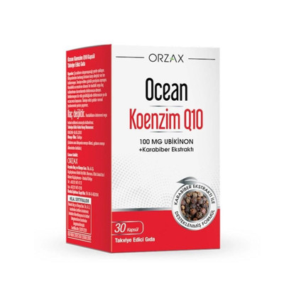 Ocean Koenzim Q10 Takviye Edici Gıda 30 Kapsül