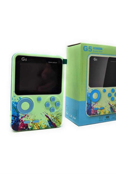 Kanonik Education 3.5 İnç Klasik Retro LCD Ekran 500 Oyunlu Oyun Konsolu Taşınabilir