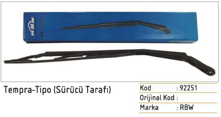 Inwells Silecek Süpürgesi (Ad) Fıat Tempra Sol (L) INW017051