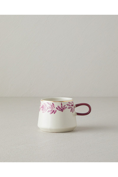 English Home Carnival Leaf Stoneware Kupa Pembe