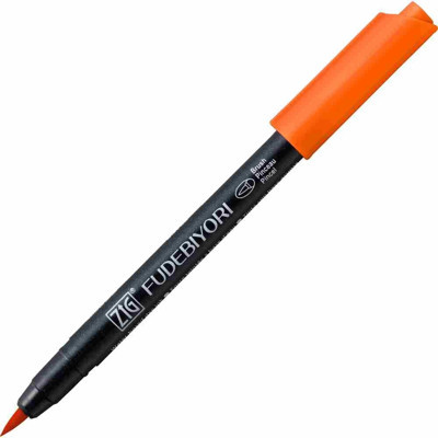 Supertrend Fudebiyori Brush Pen Fırça Uçlu Kalem 23 SCARLET RED