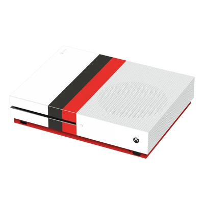PapsCover Xbox One S Kaplama Siyah Beyaz Kırmızı