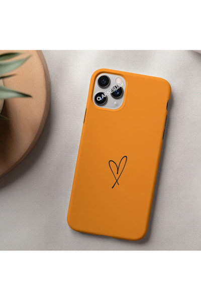 Q Aksesuar İphone 7 Uyumlu Kalpli Kılıf