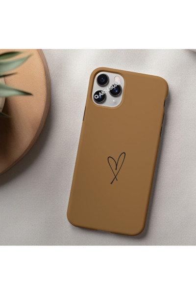 Q Aksesuar İphone 6 Uyumlu Kalpli Kılıf