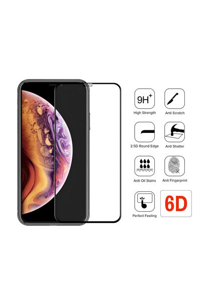 Q Aksesuar Samsung Galaxy M52 5G Uyumlu Tam Kaplayan Cam Ekran Koruyucu