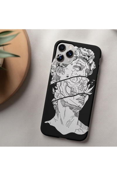 Q Aksesuar Xiaomi Redmi Note 11S Uyumlu Tasarım Telefon Kılıfı