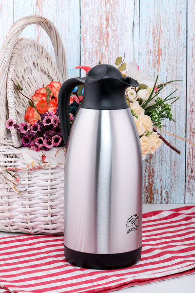 Wonder Premium Paslanmaz Çelik 2.5 Lt Büyük Boy Piknik Kamp Ofis Çay Kahve Termosu Ckr2036