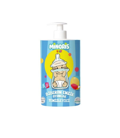 Diyar-ı Fırsat Minoris Baby Organik Antialerjik Biberon Emzik Temizleyici 500ml
