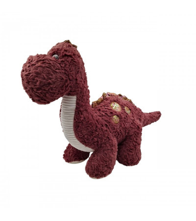 mavisudünyası Peluş Dinazor Bordo Renk 80x35 Cm