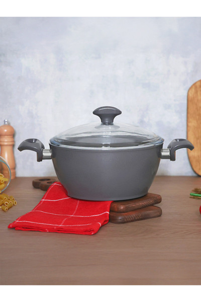 FALEZ Serafit 20 cm Granit Seramik Kaplama Derin Tencere