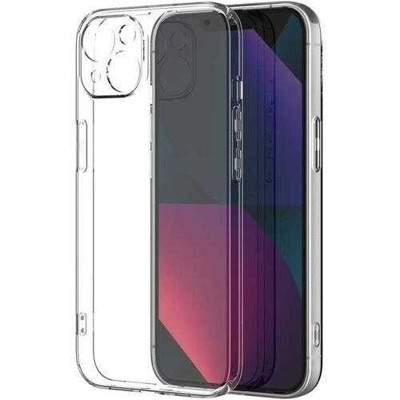Khayra iPhone 14 Uyumlu Şeffaf Sert PC KHYR Vayt Kılıf-Renksiz