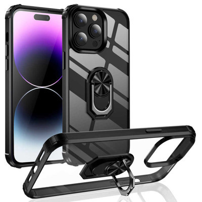 Khayra iPhone 14 Pro Uyumlu KHYR Mola Kılıf-Siyah