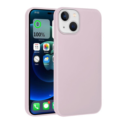 Khayra iPhone 15 Plus Uyumlu KHYR Premier Silikon Kılıf-Rose Gold