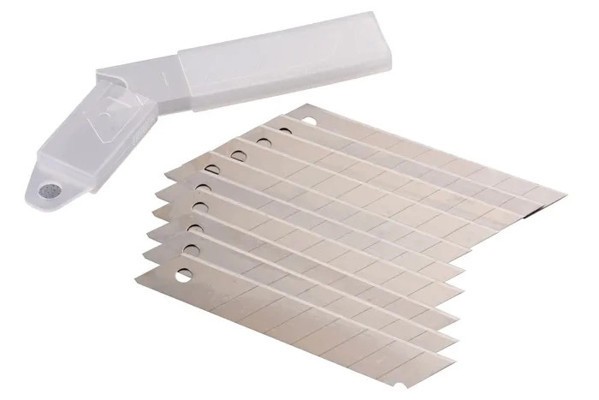 Butik Maket Bıçağı - Falçata Ağzı - Yedeği Kalın 18mm - 100 Adet