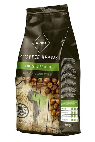 Rioba Çekirdek Kahve - Origin Brezilya 500 Gr