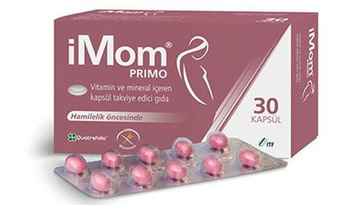 Itf İlaç İmomprimo Vitamin Ve Mineral İçeren Takviye Edici Gıda 30 Kapsül