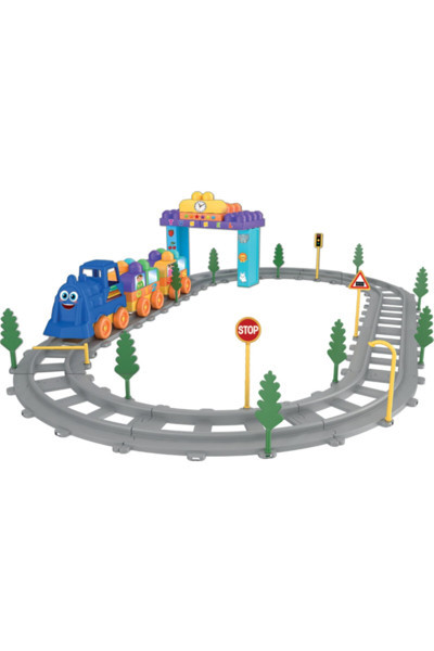 Uçar Oyuncak Magic Blocks 62 Parça Tren Seti Lego 73