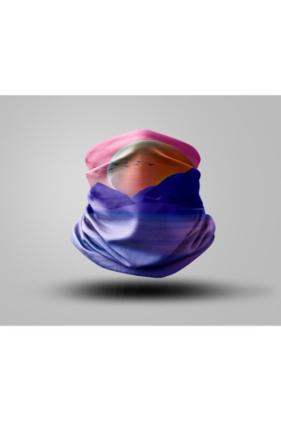 Motorcu Buff Maske Boyunluk Outdoor Boyunluk Unisex Bandana 5'li Paket