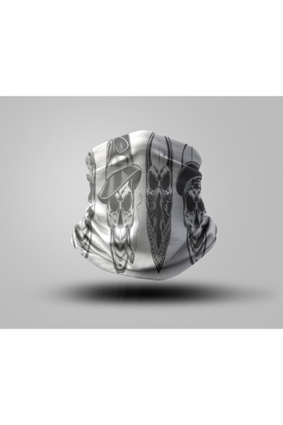 Motorcu Buff Maske Boyunluk Outdoor Boyunluk Unisex Bandana 5'li Paket
