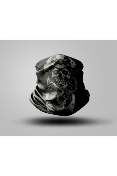 Motorcu Buff Maske Boyunluk Outdoor Boyunluk Unisex Bandana 5'li Paket