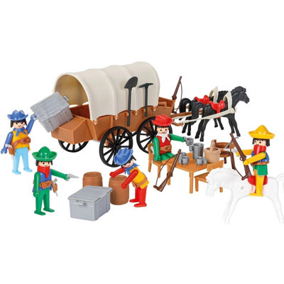 BFS 04 003 Mini Mekanik Seri 3 Kovboy Arabası - Oyuncak