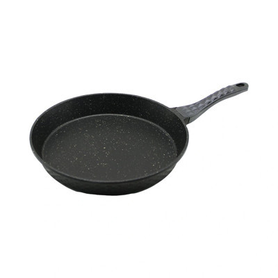 32cm Döküm Tava Kabartma Piramit Desenli Bakalit Sap=18.2cm Poşetli Ambalaj