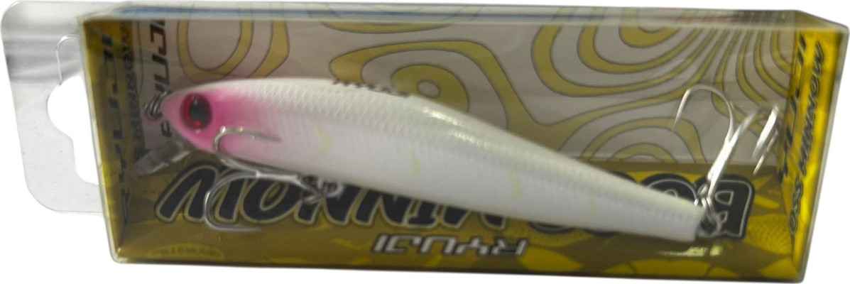 Ryuji Boss Minnow 70F 7cm 6gr Maket Balık Purple Head Glow