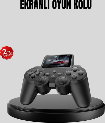 Kanonik Education Atari S10 Retro Oyun Konsolu – 520 Klasik Oyun, Taşınabilir Tasarım, Nostaljik Oyun Deneyimi