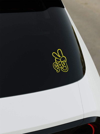 Okyay Works 2 Çay Sticker - Sarı - Sarı
