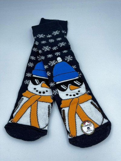 B Beşiroğlu Since 1980 Yılbaşı Noel Temalı Noel Baba Geyik Desenli Dikişsiz Comfort Unisex Kalın Kışlık Pamuk Yün Çorap