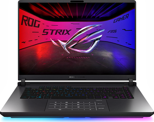 Asus ROG Strix G16 G615LPA54-S5115A54 İntel Core Ultra 9 275HX 64GB 8TB SSD RTX5070 Windows 11 Home 16" WQXGA 240Hz 500Nit IPS