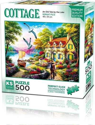 Ks Puzzle 20084 PUZZLE 500 AN OLD TALE BY THE LAKE