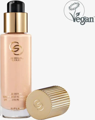 Oriflame Giordani Gold İnce Çizgileri ve Koyu Lekeleri Kapatmada Etkili Güçlendirici Serum Fondöten