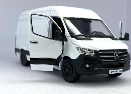 Kinsmart Mercedes-Benz Sprinter - Çek Bırak 5İnch. Lisanslı Model Araba, Oyuncak Araba 1:48