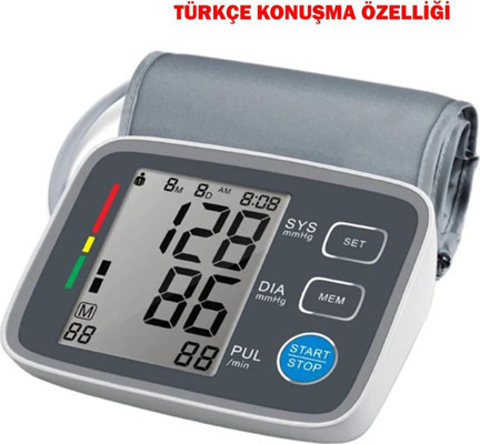 Life Net Medikal Türkçe Konuşan Koldan Tansiyon Aleti U80Eh