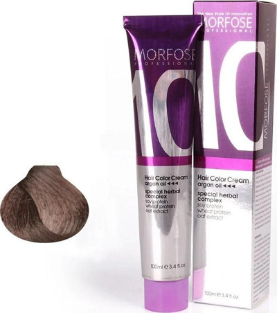MORFOSE 10 SAÇ BOYASI 100ml / 6.71 Koyu küllü kahve
