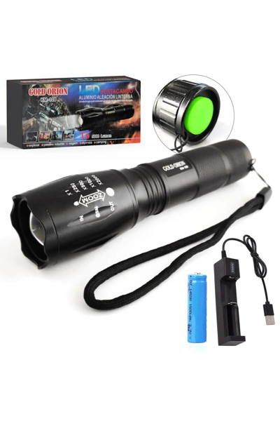 Pointtech Km-108 El Feneri Pilli Zoomlu Kamp Feneri