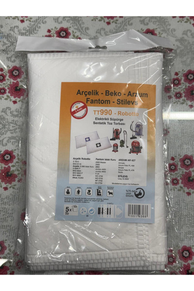 Pointtech Tt-990 Robotto (5 Adet) Elektrikli Süpürge Torbası