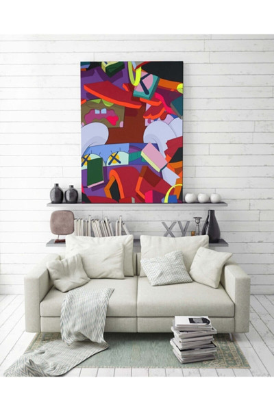 MonoStella Kaws Art Dekorasyon Kanvas Tablo